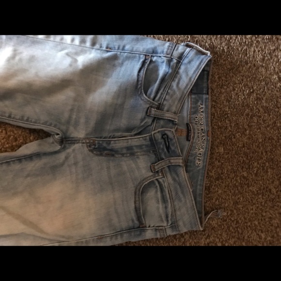 Blue stretchy jeans - Picture 2 of 6